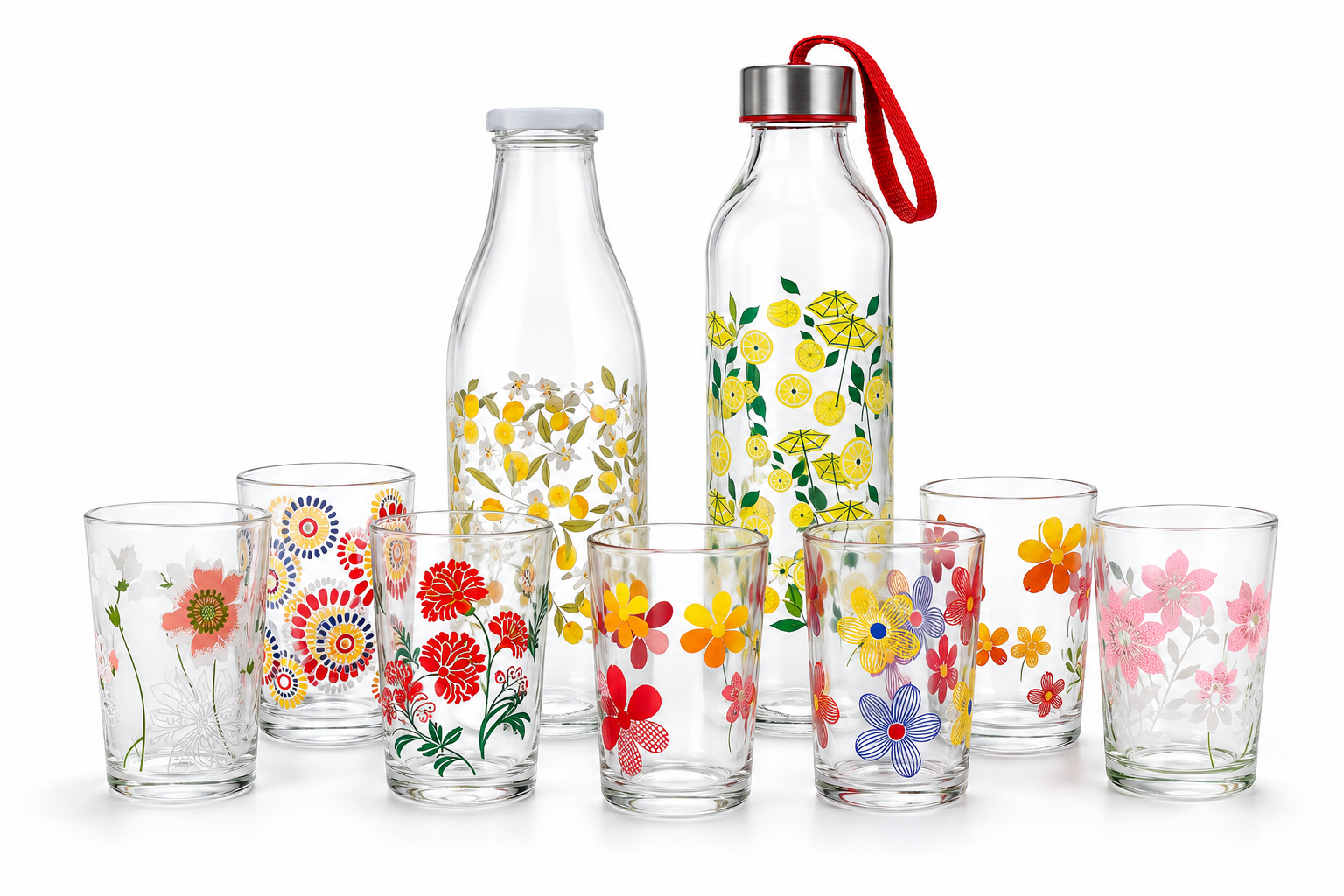 Colour Printing on Glass